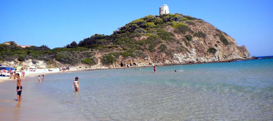 Le spiagge di Chia in Sardegna 3